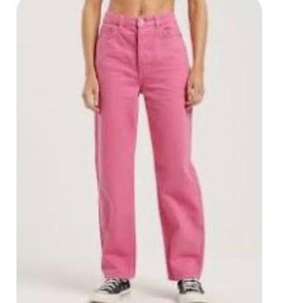 NWT‎  Ksubi Brooklyn Fuschia Straight leg Jeans size 29 - Picture 2 of 8